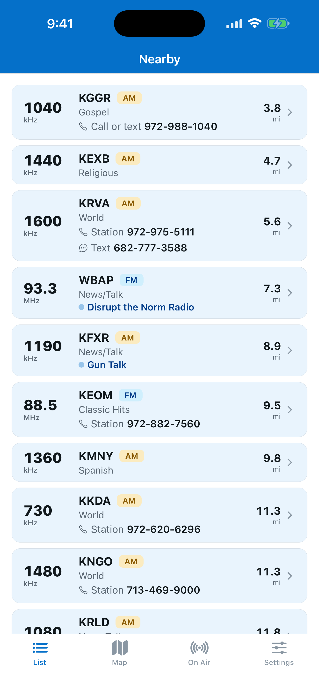 Tunearby screenshot 3