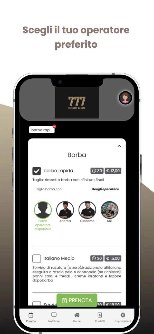 Screenshot #3 pour 777 Elegance Barber