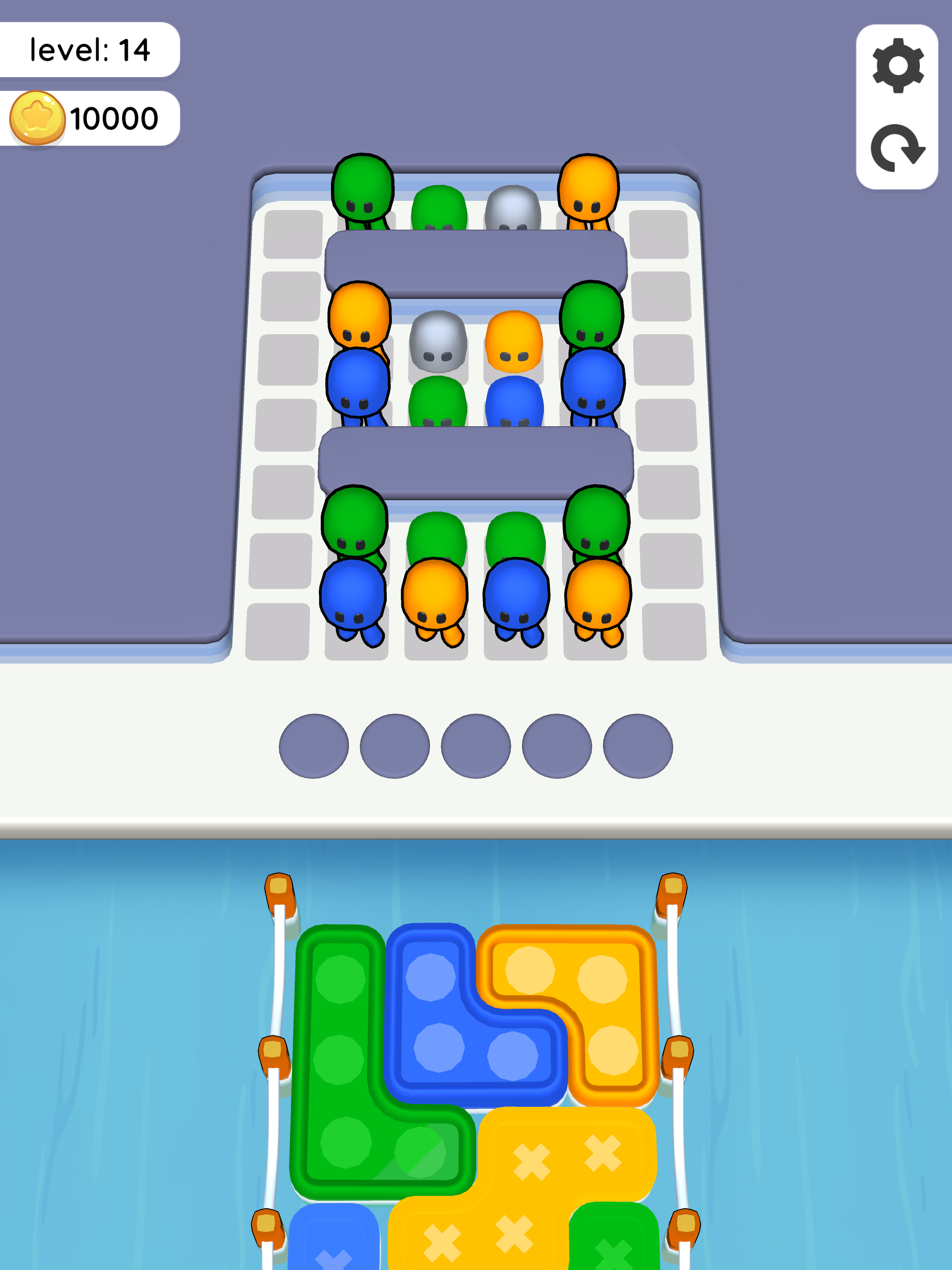 Block Rush! Rescue Game screenshot 12