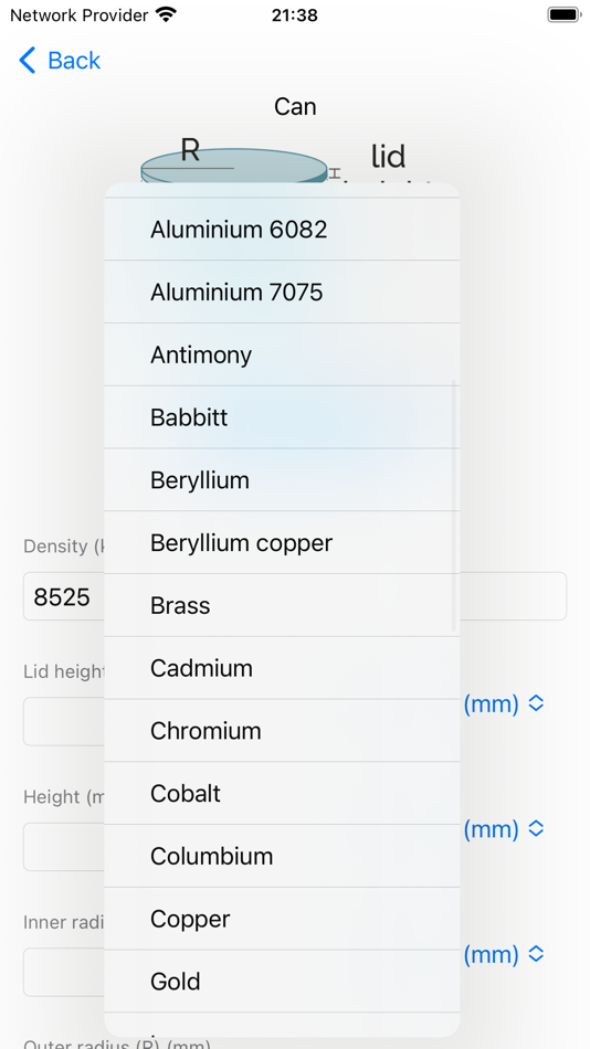 #8. Multi-Metal Weight Estimator (iOS) 게시자: Vladislav Zhirnov
