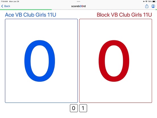scoreb00rd iPad screenshot 7 - Sports app