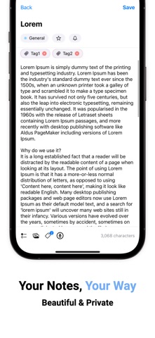 Noteorius screenshot