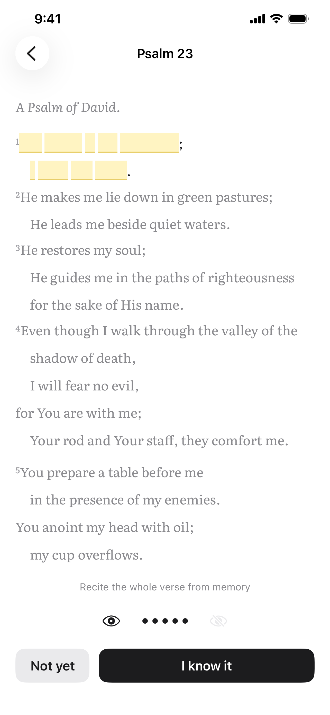 Memorize The Bible screenshot 4