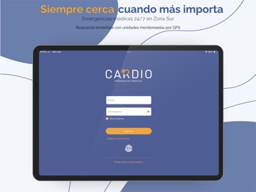 Cardio 24hs iPad screenshot 1