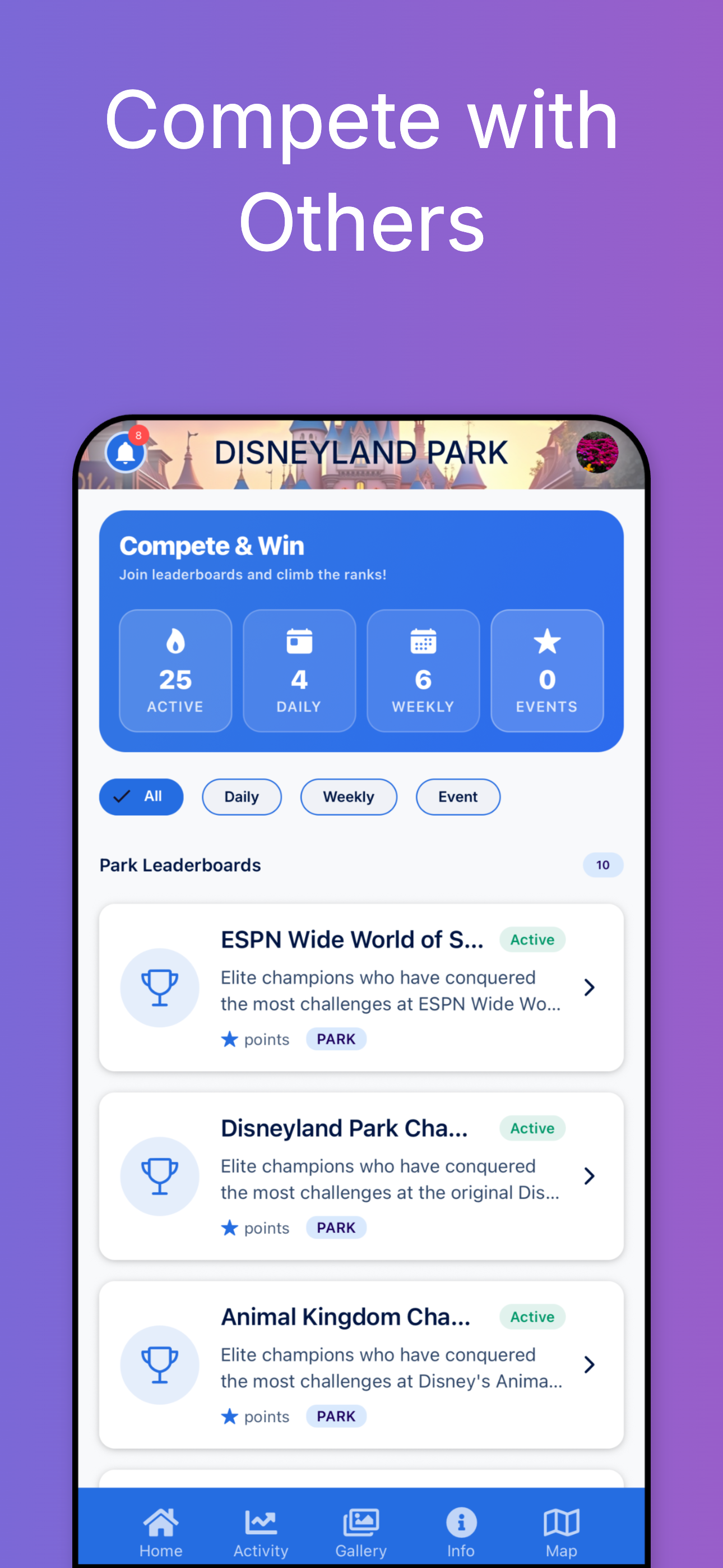 Park Pursuit: Walk. Ride. Win! screenshot 5