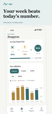Vigor: Calorie & Protein Screenshot 3 of 7