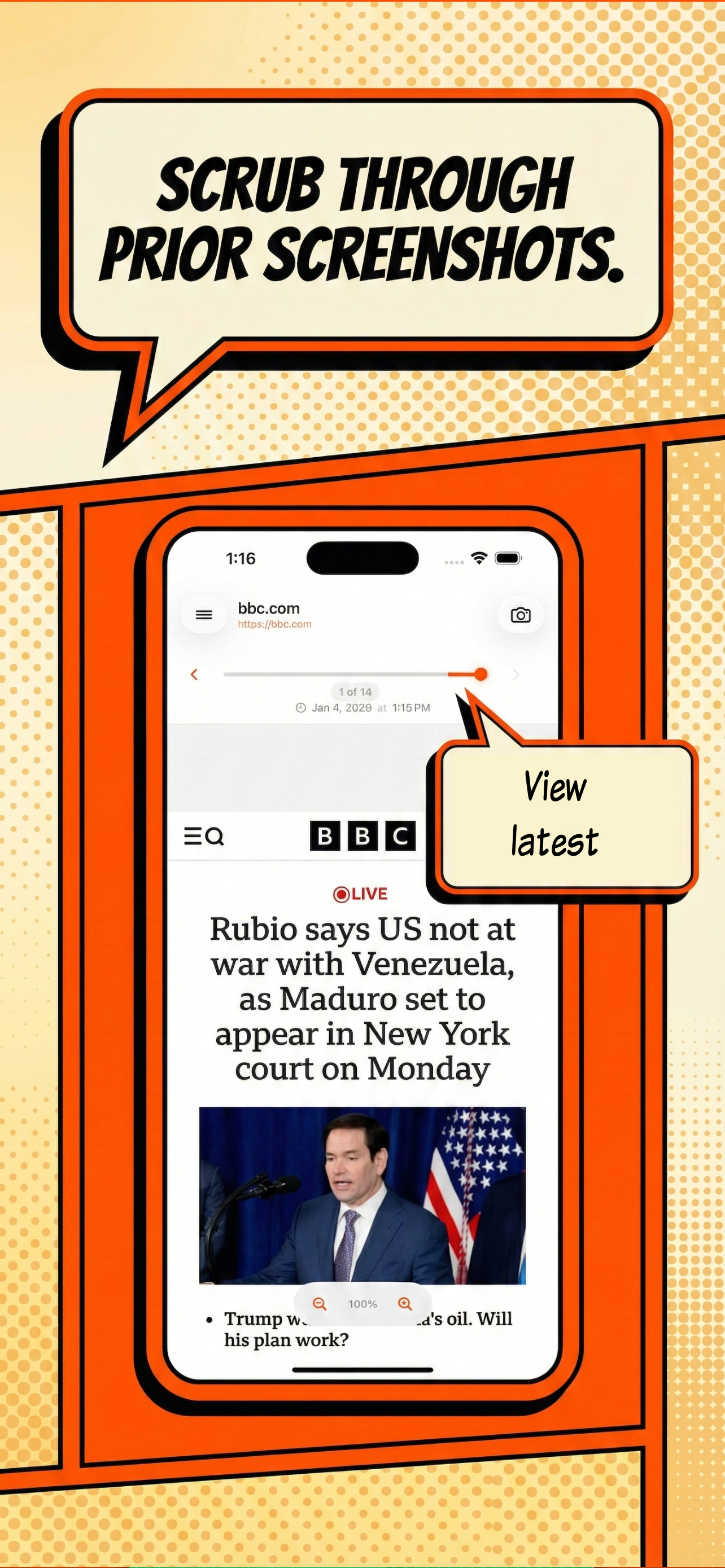 Busybody Web Screenshot Widget screenshot 3