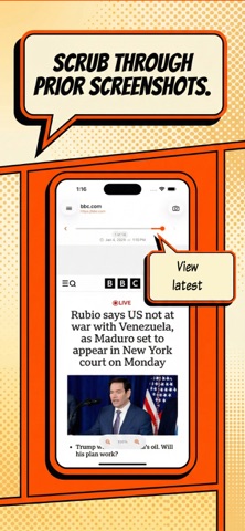 Busybody Web Screenshot Widget iPhone screenshot