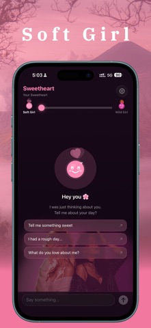 Soft2Wild - AI Girlfriend Chat Screenshot 5 of 7