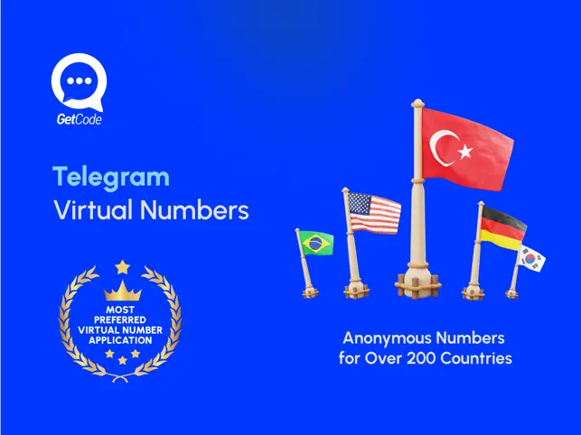 Números virtuais SMS GetCode_2