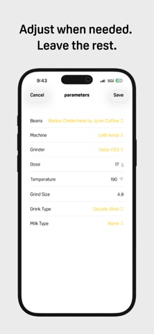 Orsa - A Simple Coffee Journal screenshot