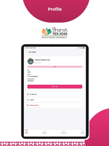 Bharat Tex Connect iPad screenshot 3