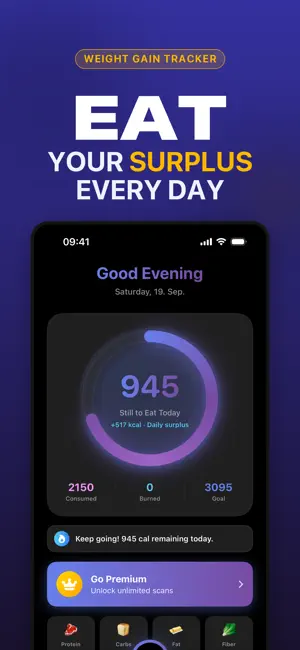 MacroMora: Weight Gain Tracker screenshot 1