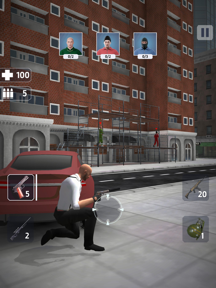 Agent Mission Gun Shooting