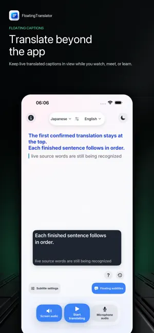 FloatingTranslator Anime Drama screenshot 1