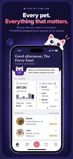PetList: Pet Care Companion screenshot 1