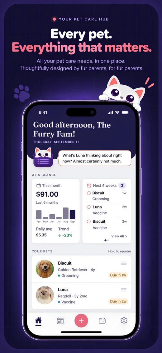 PetList: Pet Care Companion screenshot 1
