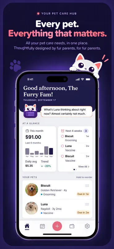 PetList: Pet Care Companion screenshot 1 of 10