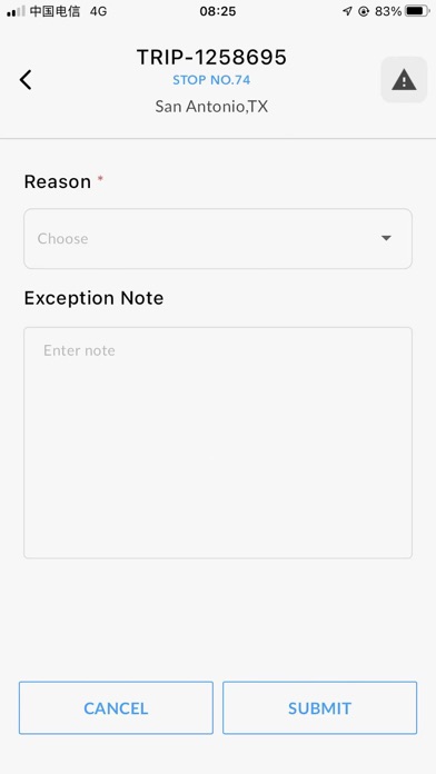 Opera8 Driver App Screenshot
