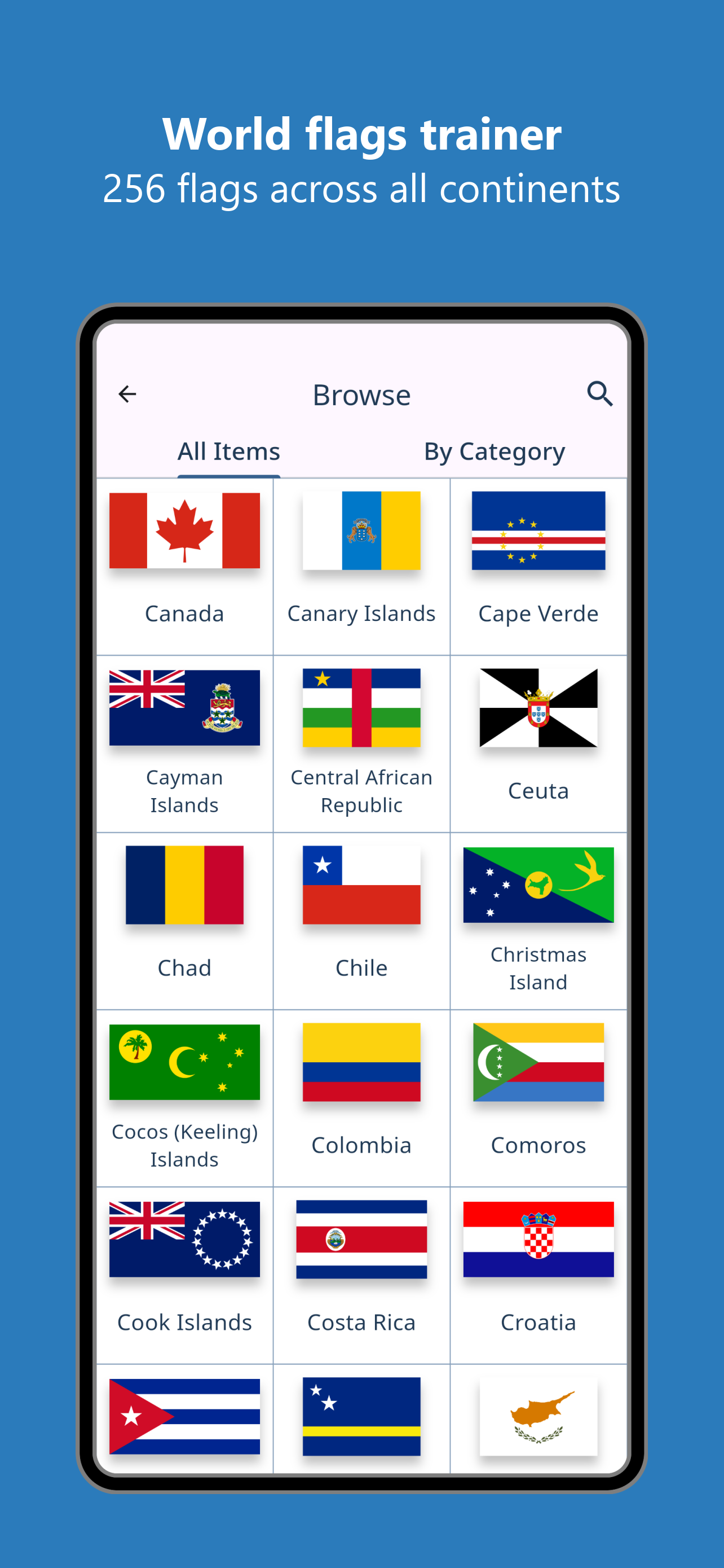 World Flags Trainer