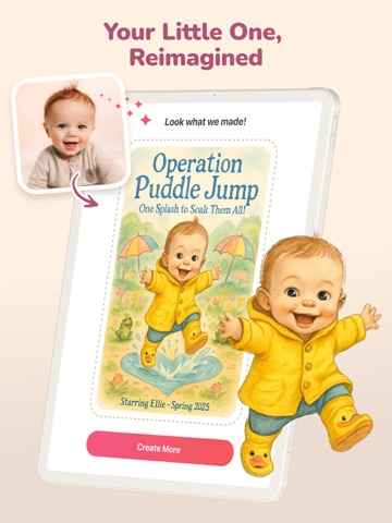 Kiddify AI: Magic Baby Photos iPad screenshot