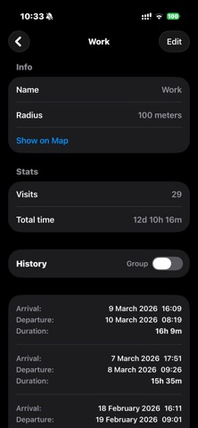 AutoLog GPS Screenshot 3 of 4