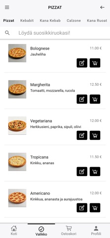 Villilan Picasso Ravintola screenshot