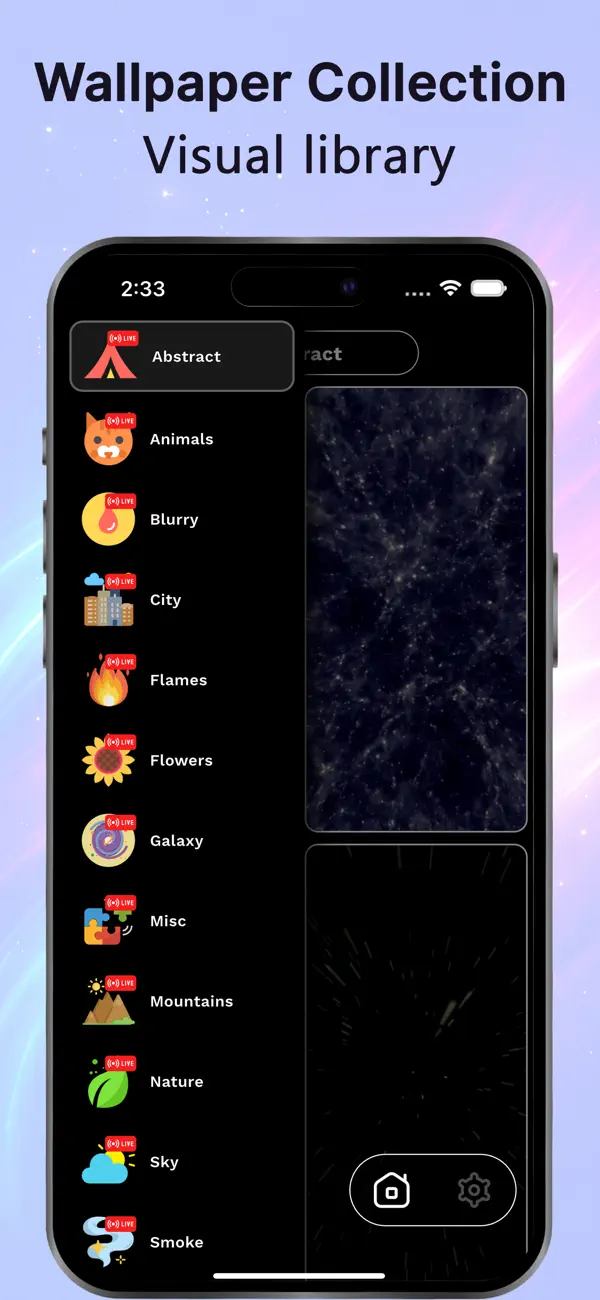 Screenshot #2 pour Top Chart of 3D Backgrounds