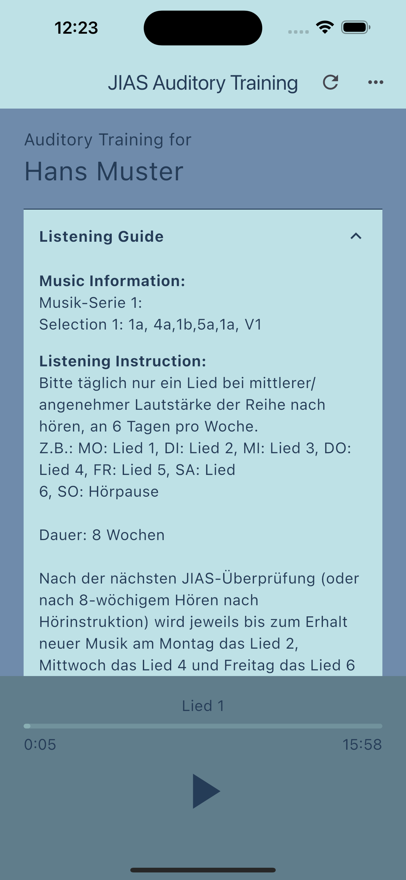 JIAS Auditory Training