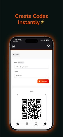 Qreate screenshot