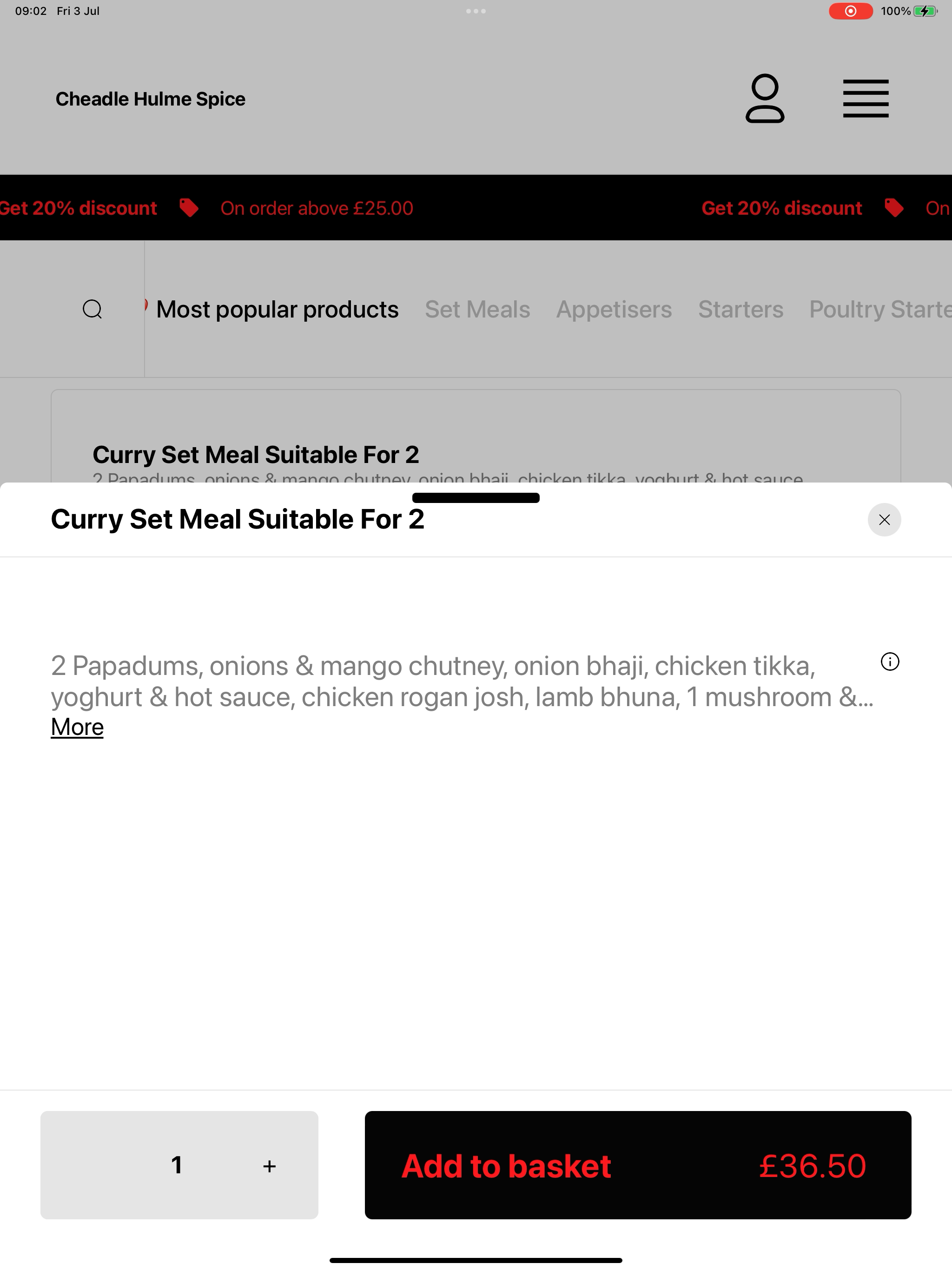 Cheadle Hulme Spice UK screenshot 9