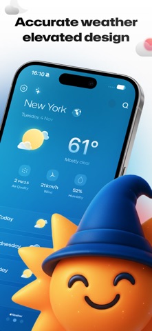 Weather Widget Magic iPhone screenshot 2