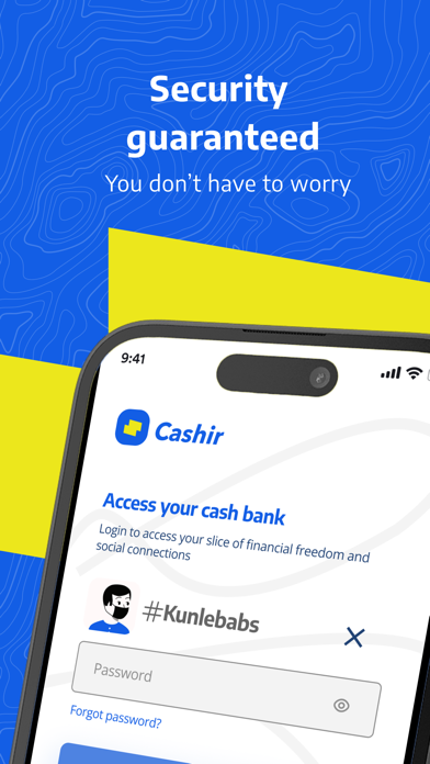 Cashir App - Mobile Banking Screenshot 5 of 5