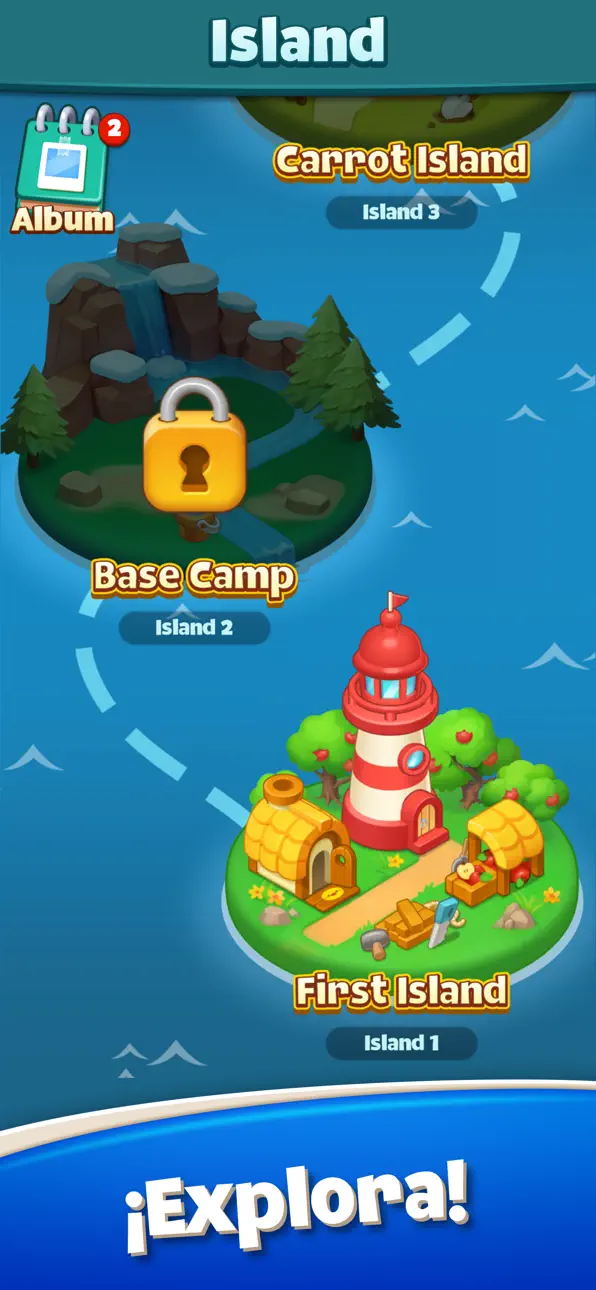 Merge & Blast: Dream Island iOS Mod IPA screenshot 3 - iOS game interface