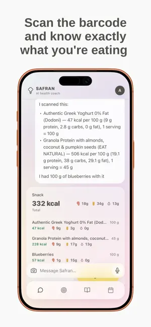 Safran: AI Health Coach screenshot 2