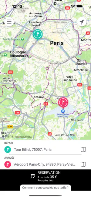 La Belle Course VTC screenshot 2