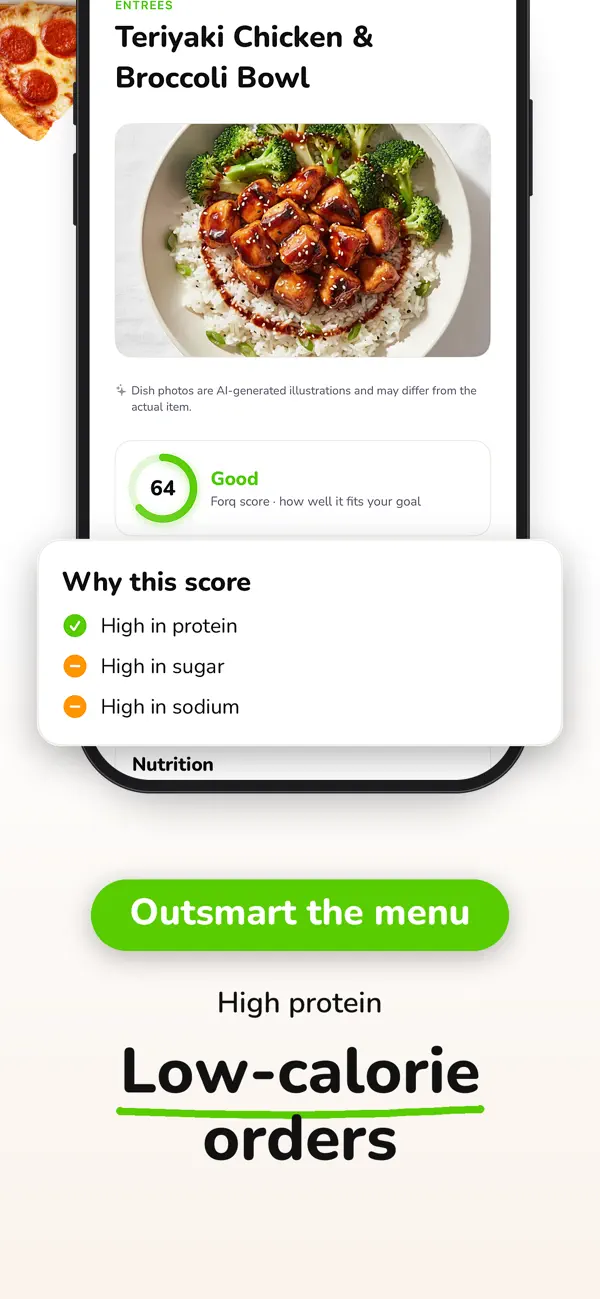 Screenshot #3 pour Forq: Eat Out Smart
