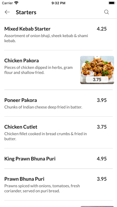 Sopna Tandoori Restaurant Screenshot