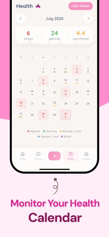 Headache Diary: Migraine Log Screenshot 3 of 5