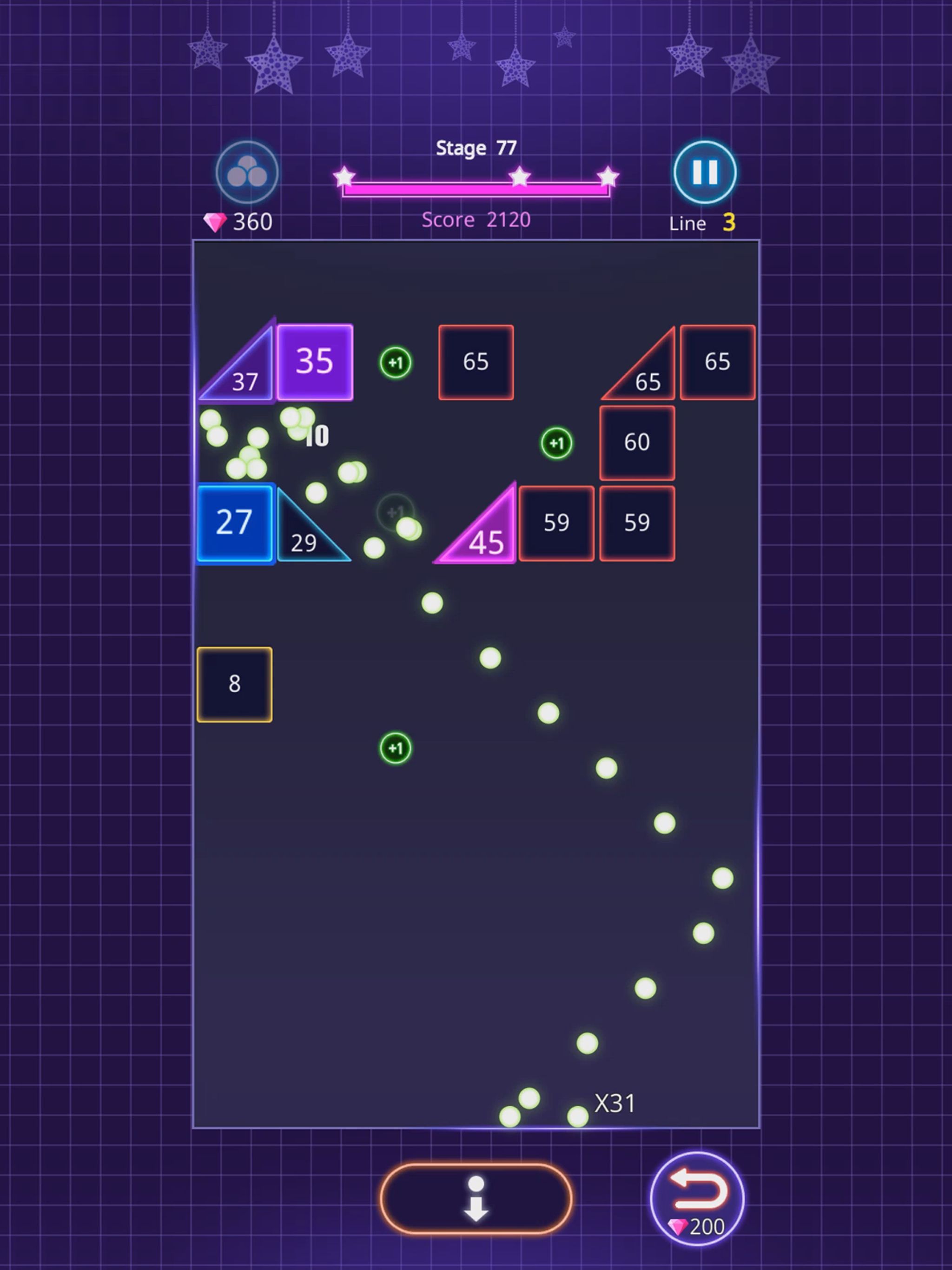 Bricks Breaker Seven - King screenshot 10