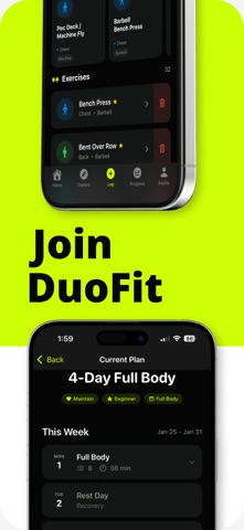 Gym Workout Tracker: DuoFit Screenshot 5 of 5