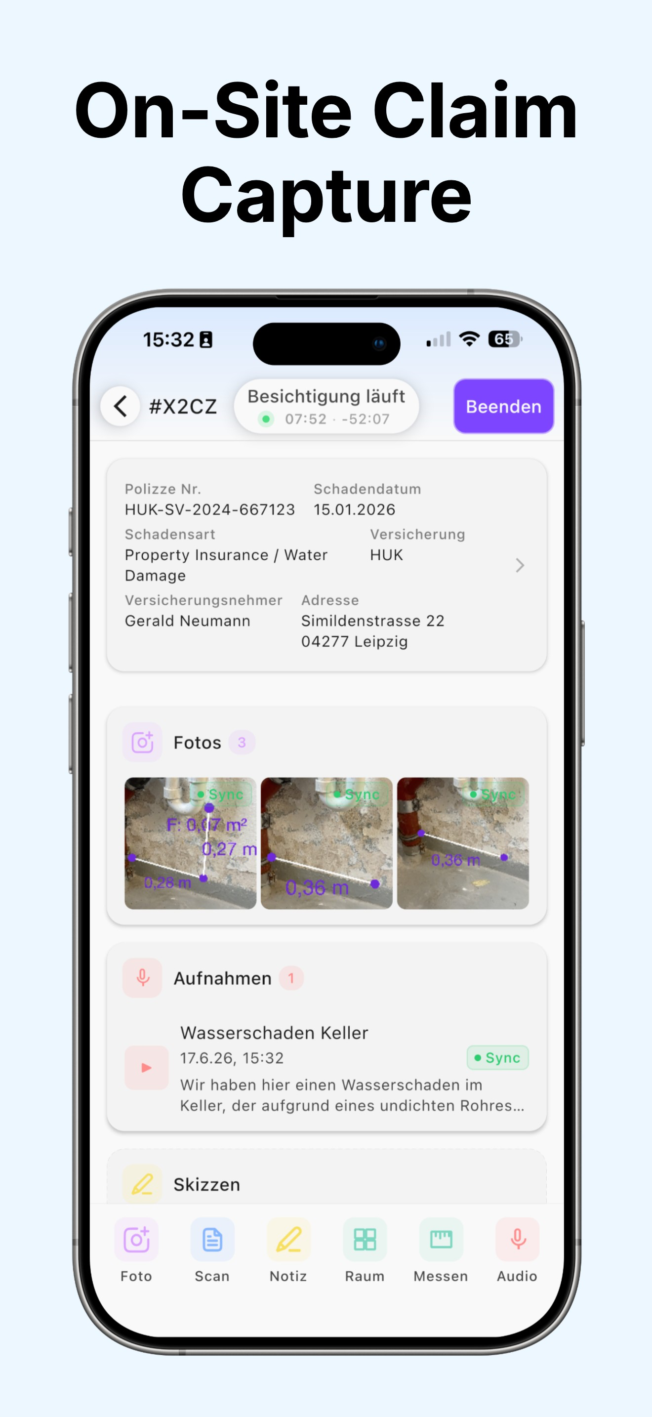 Claimspace Capture screenshot 3