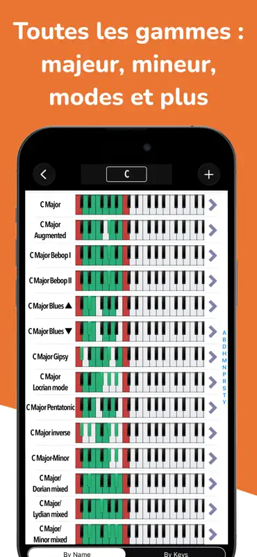 Piano Companion: accord,gammes screenshot 5 of 8