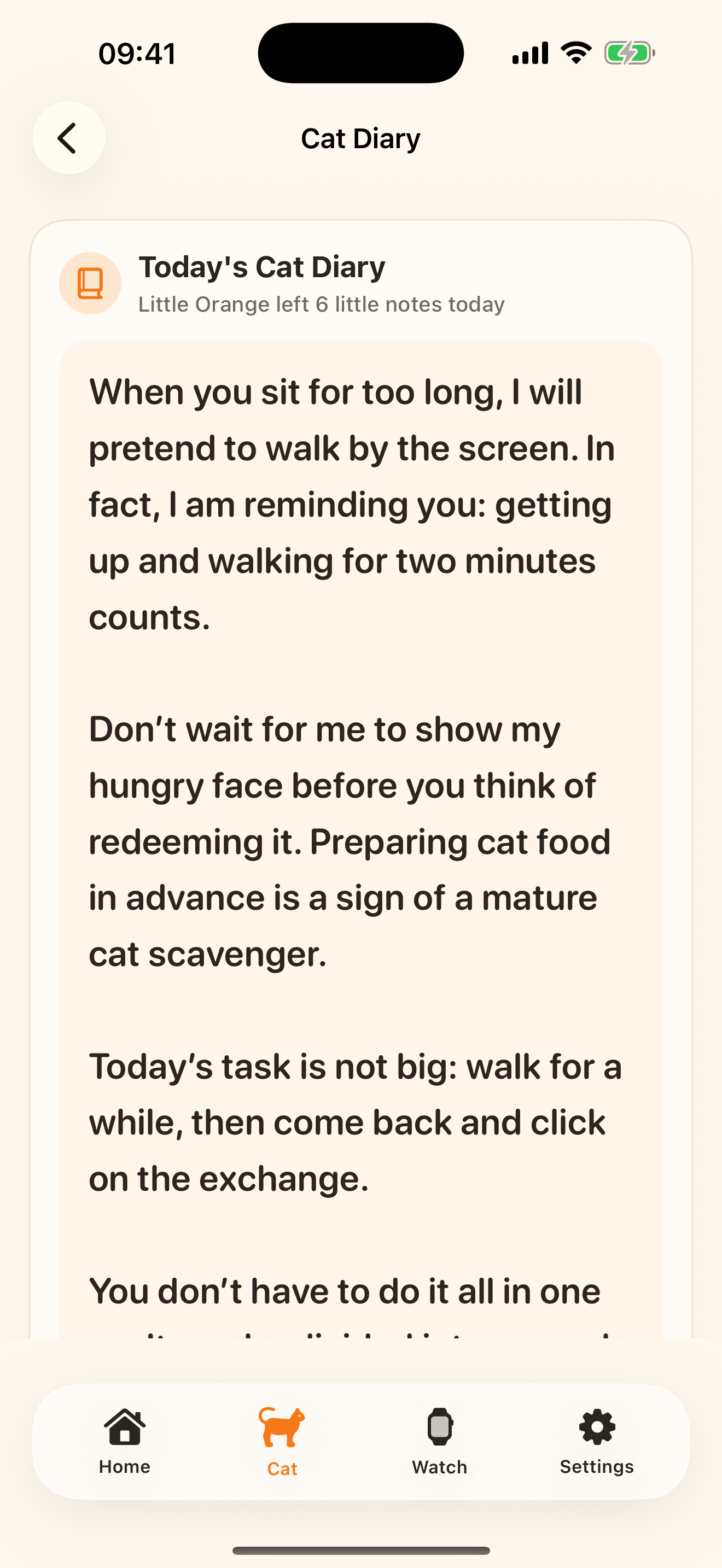WatchCat Step Pet screenshot 5
