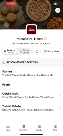 Minars Grill House Screenshot 2 of 4
