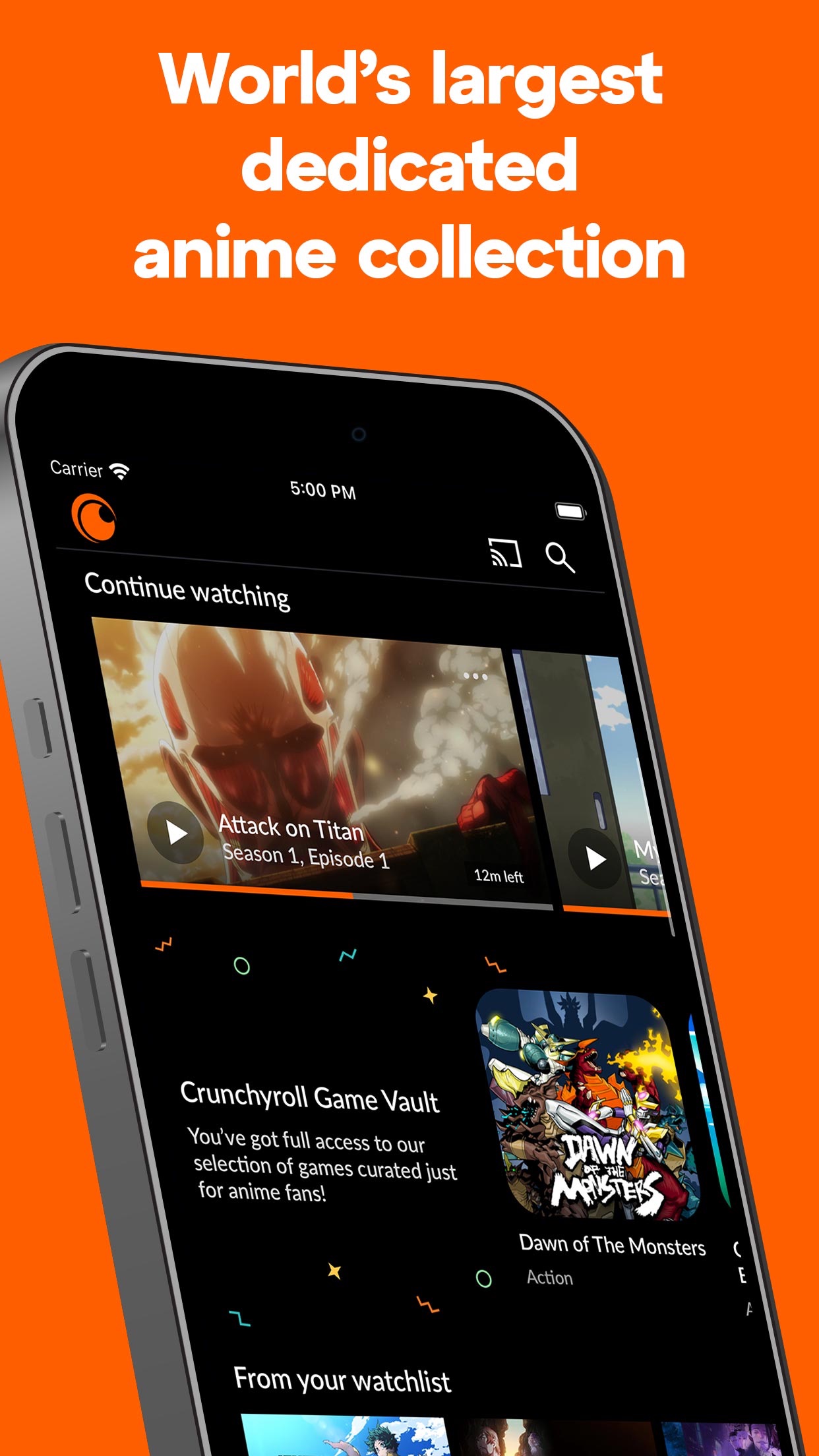 Crunchyroll screenshot 1