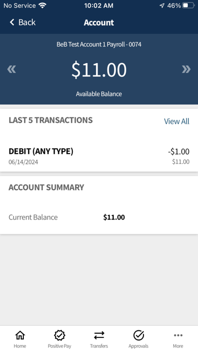 GP Bank Business Screenshot
