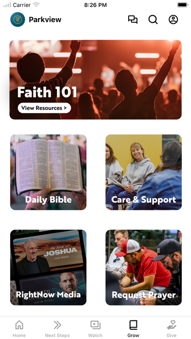 Parkview Christian Church - IL Screenshot