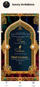 Muslim Invitation Card Maker screenshot
