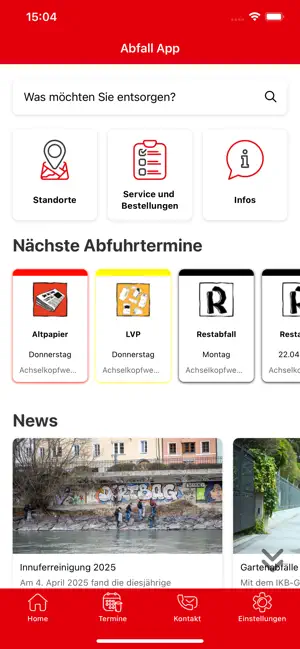 IKB-AbfallApp screenshot 1